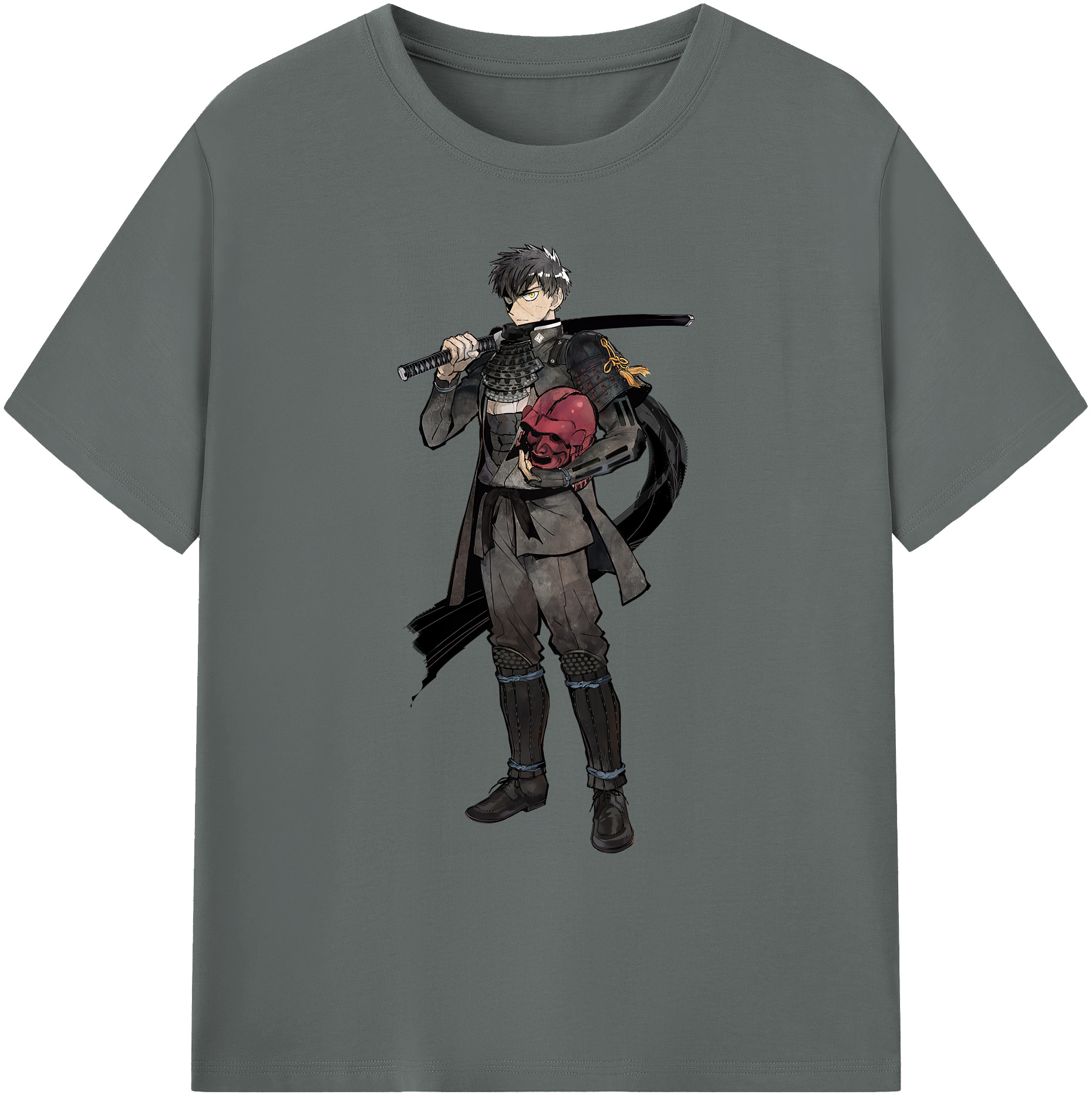 （画像用） 刀剣乱舞 Touken Ranbu 綿100％ メンズ半袖Tシャツ｜肌触りやわらか＆通気性